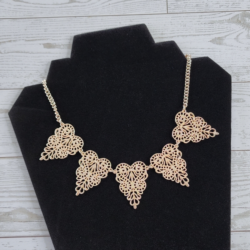Time and Tru Statement Necklace